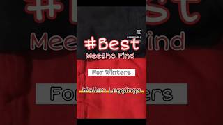 @Meesho Find || Wollen Leggings || Winter Essential #meesho #wollenleggings #winter #leggings #pants
