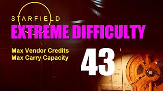 Starfield Walkthrough EXTREME DIFFICULTY #43: Way Above Our Paygrade (LVL 50 vs. LVL 74) + Breach!!
