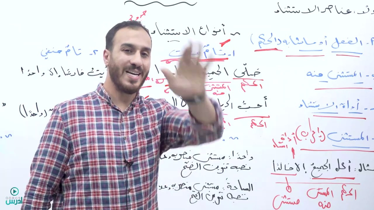 الاستاذ عز الدين الحياري  الاستثناء 1  تخصص  نحو وصرف