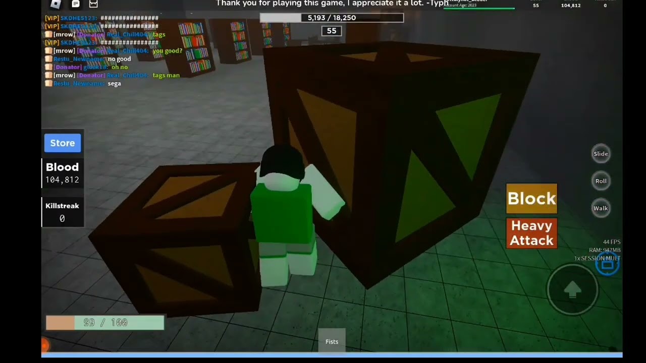 all blood box locations in T.O(Transfur Outbreak)