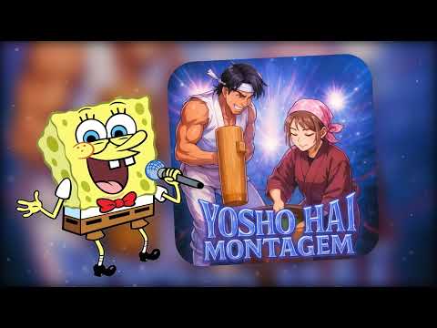 SpongeBob Sings YOSHO HAI MONTAGEM AI Cover