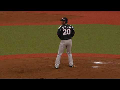 2016イースタン・リーグ　西武対ロッテ　東條大樹（JR東日本）対竹原直隆（三菱自動車岡崎）