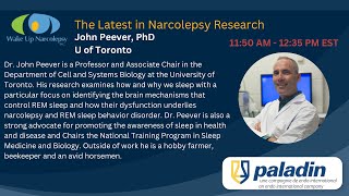 The Latest In Narcolepsy Research with Dr. John Peever