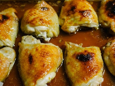 BAKED CARAMELIZED CHICKEN