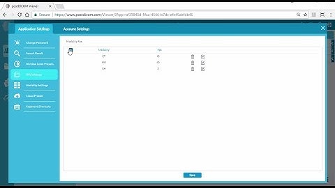 Managing FPS Settings - postDICOM Free DICOM Viewer