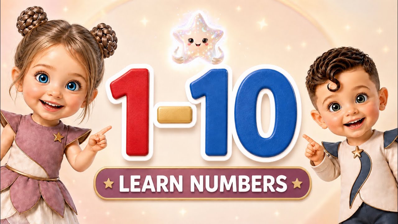 Learn Numbers 1–10 for Toddlers episode thumbnail