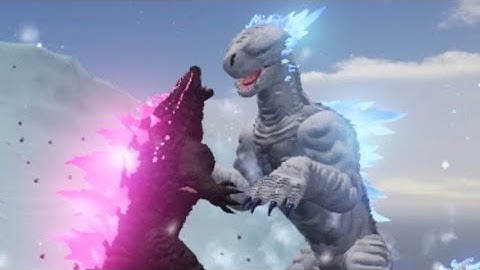 EVOLVED GODZILLA VS SHIMO (Age Of Titans)