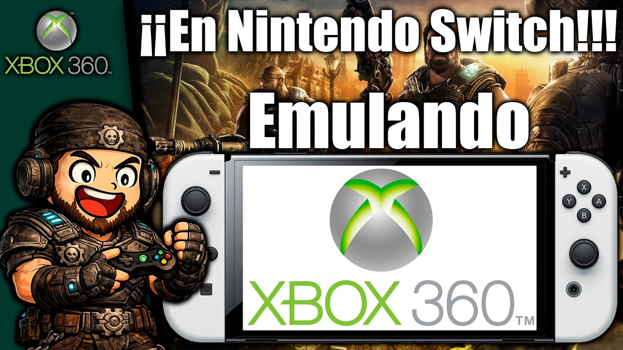 Nintendo Switch doing the IMPOSSIBLE 😳 emulating Xbox 360 - YouTube