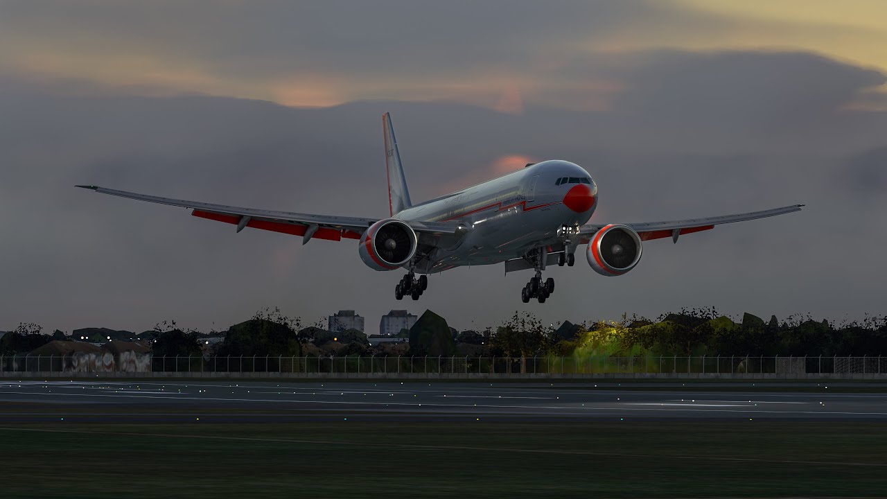 MSFS | PMDG 777-323(ER) Miami MIA - London LHR | Landing