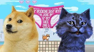 СОБАКА ВОРУЕТ ТРУСЫ ПОД НОСОМ У БАНДЫ ВОРОБЬЁВ / СИМУЛЯТОР СОБАЧКИ / MONTARO СОБАКА ВОРУЕТ ТРУСЫ ПОД НОСОМ У БАНДЫ ВОРОБЬЁВ / СИМУЛЯТОР СОБАЧКИ / MONTARO