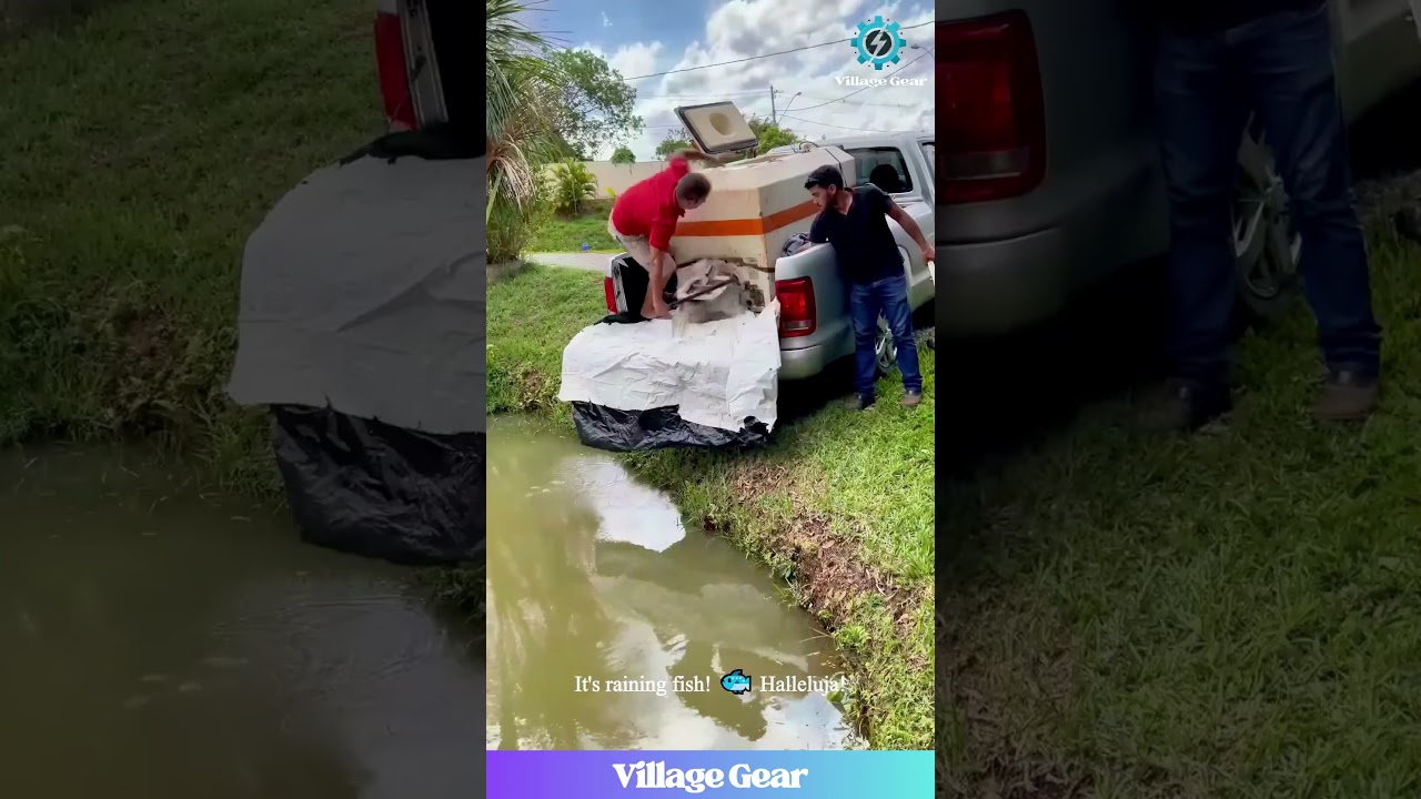 Unplanned Swim Party! 😂Then a FISH EXPLOSION from a Truck! 