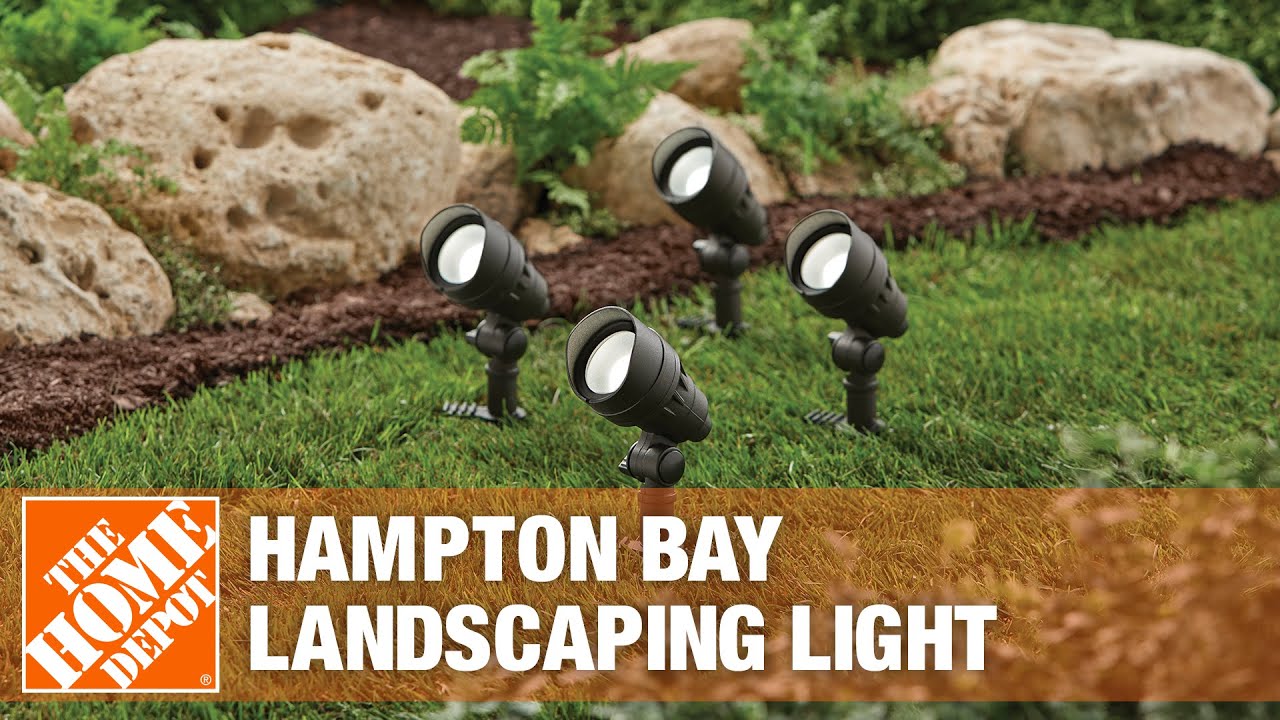 Hampton Bay Pearson Low-Voltage Bronze Integrated LED Outdoor