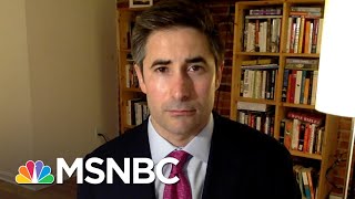 Axios national political reporter jonathan swan, who conducted a
stunning interview of president trump, tells ali velshi that donald
trump is "reaching for d...