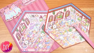 Miniature Scene Stickers | Kawaii Sticker Houses Review | Super Cute DIY Idea screenshot 3
