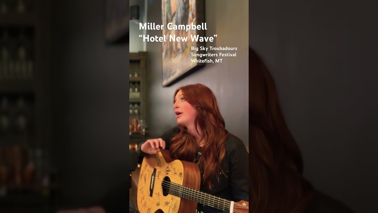 Miller Campbell Singer/Songwriter. 