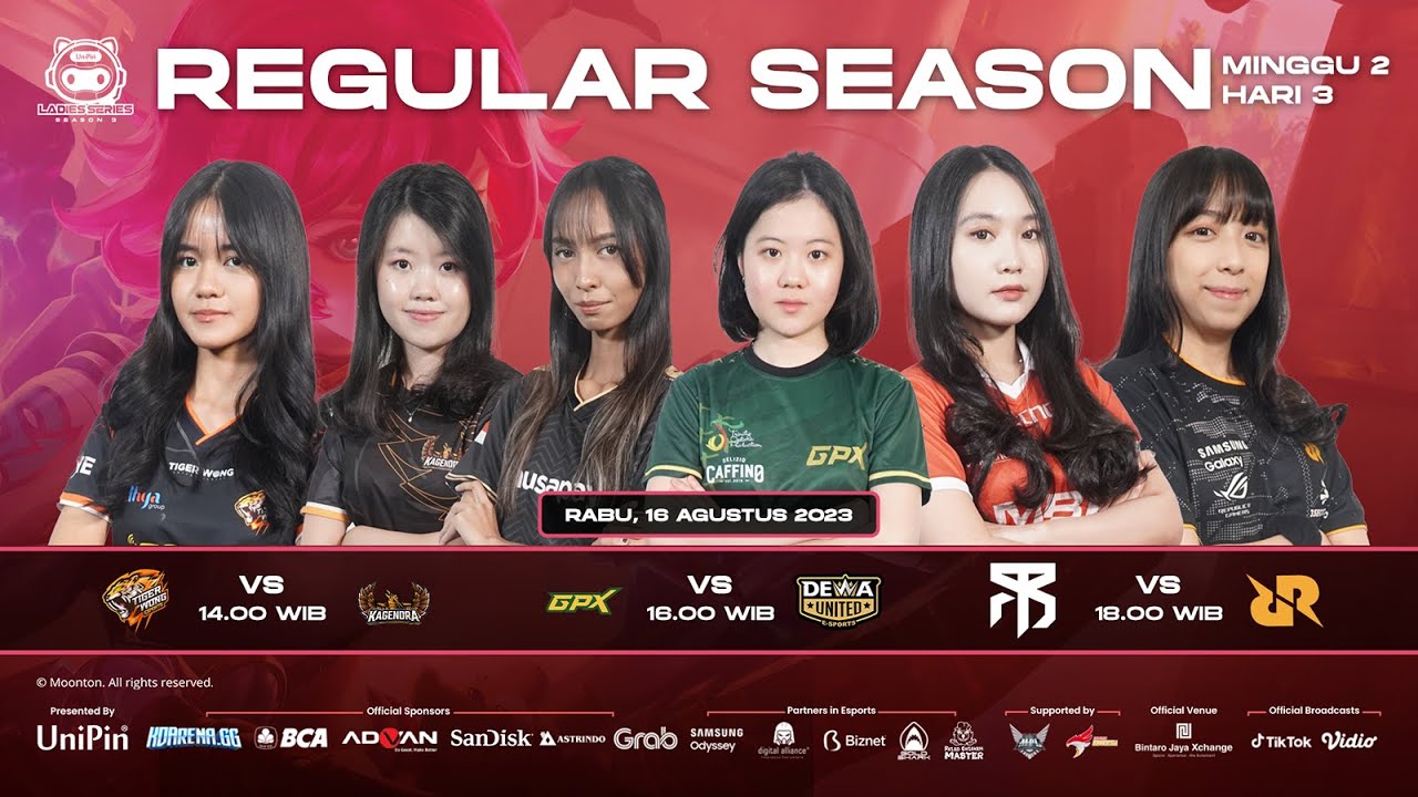 UniPin Ladies Series ID Season 3 | Regular Season - Week 2 Day 3