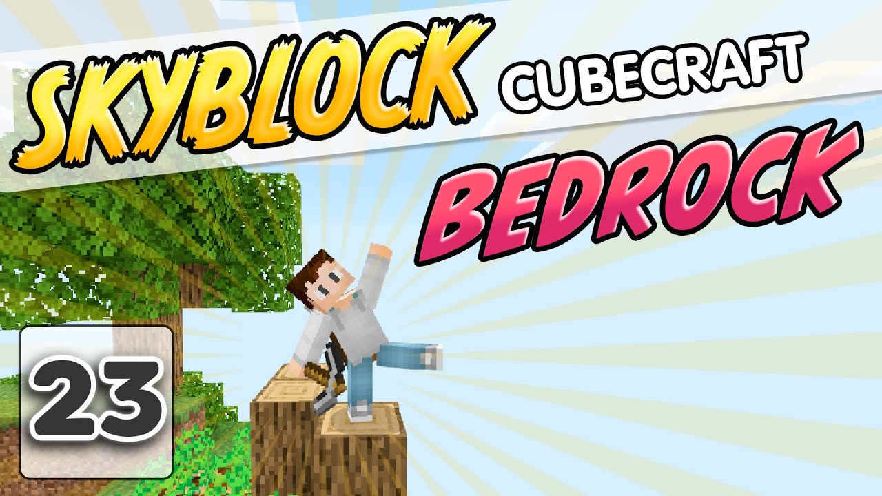 ¿Puedo ir ya al NETHER? 🔥 Cubecraft Skyblock Bedrock EP23 - YouTube