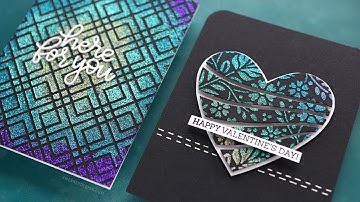 Colorful Glitter Paste & Stencils