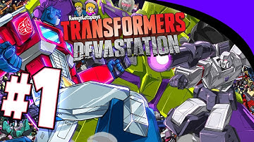 Transformers Devastation: Walkthrough Part 1 Stop Devastator