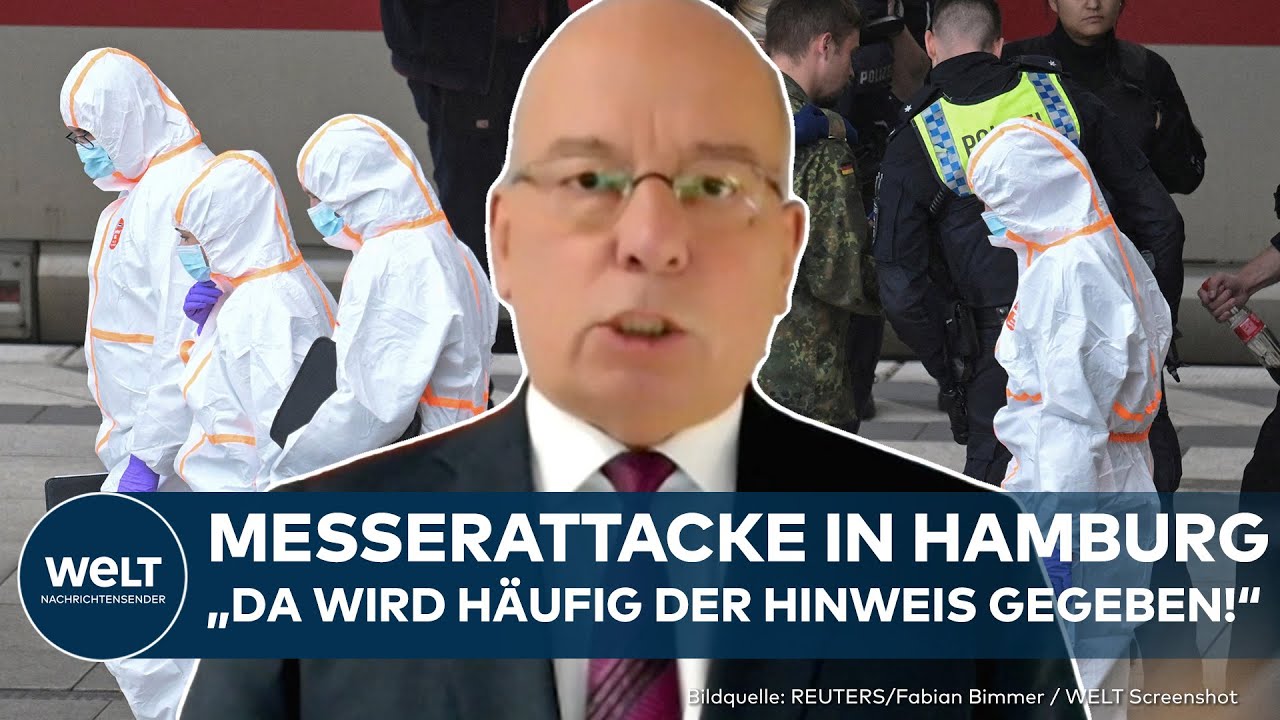 HAMBURG: Messerangriff am Hauptbahnhof! Frau fiel vor der Tat bereits der Polizei auf