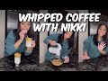 Nikki Hall Dalgona Whipped Coffee