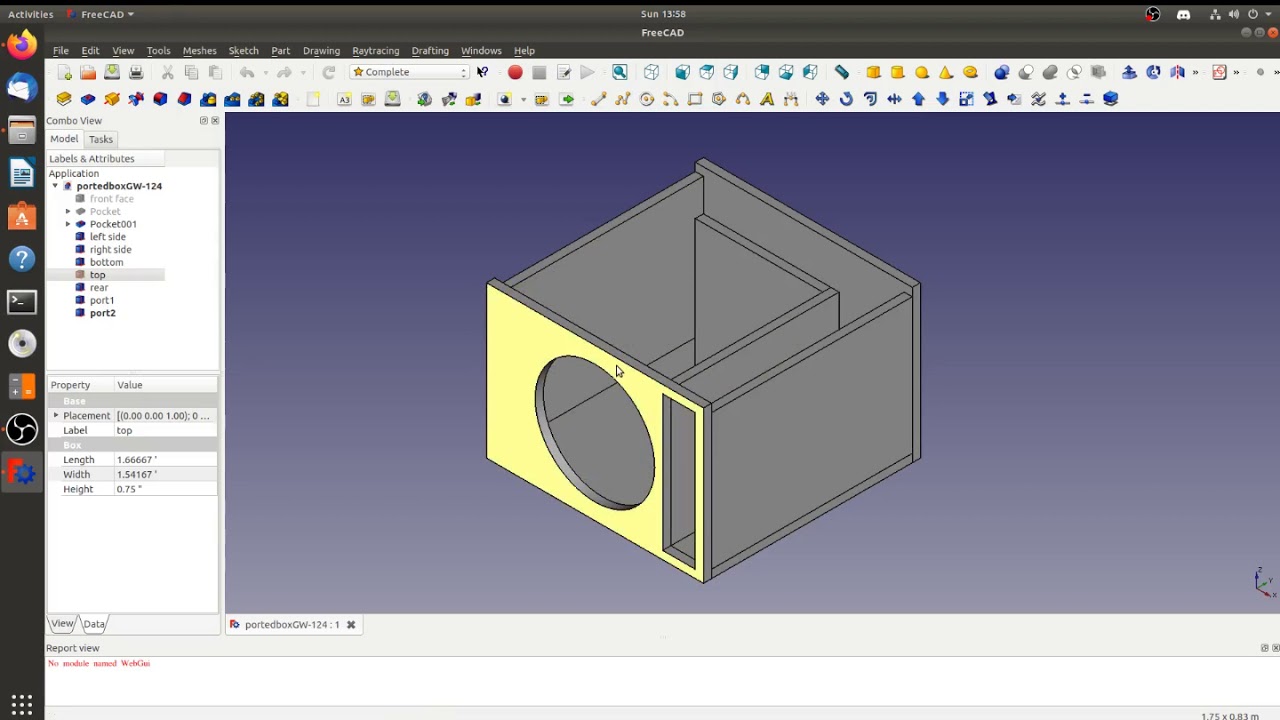 loud speaker enclosure design software