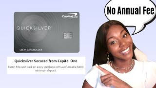 $3,000 Credit Card - Prequalify With NO Hard Inquiry - Quicksilver Secured Rewards | Rickira