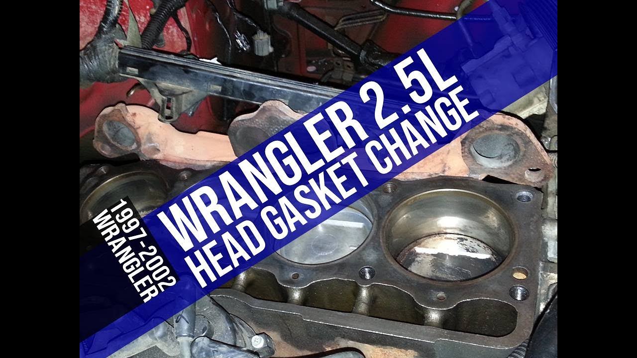 1997 - 2002 Jeep Wrangler SE  Head Gasket Change - YouTube