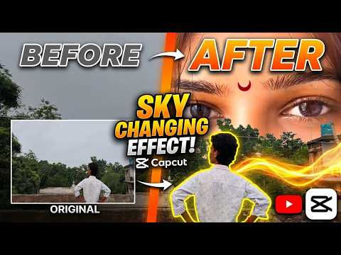 How to Change Sky Effects in Capcut Tutorial 🗿 #capcut #tutorial #edit #youtubeindia