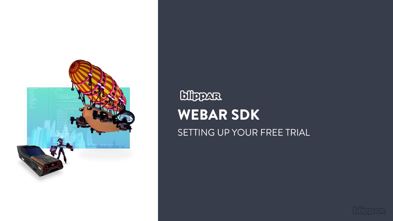 WebAR SDK - Setting up your trial - YouTube