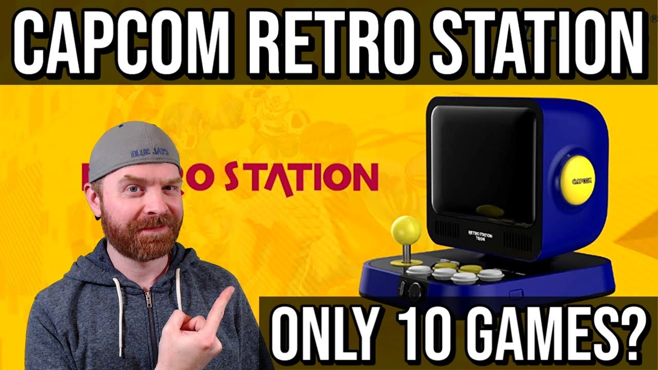 Capcom Retro Station Mini Arcade System (Mega Man x Street Fighter)