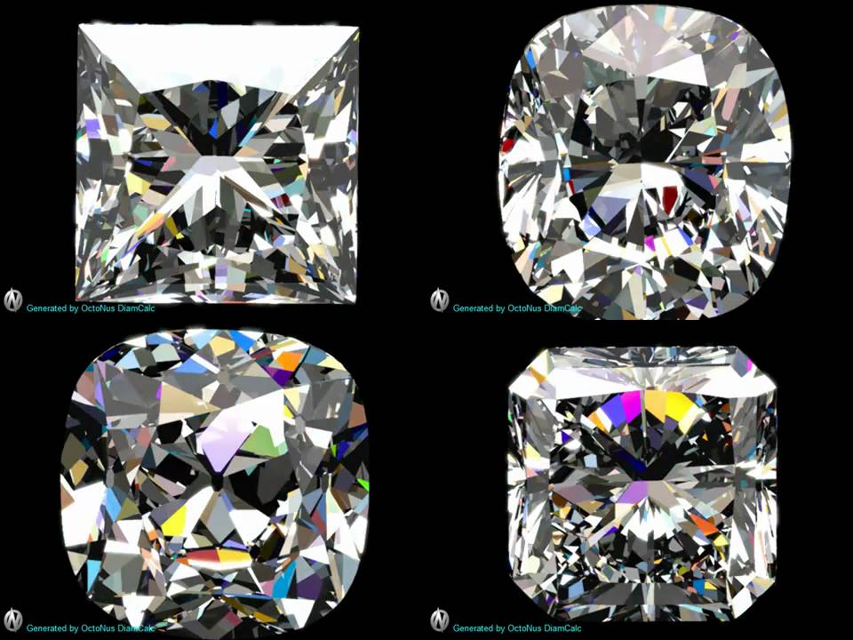 Comparing Four Fancy Shape Diamonds Any Preference