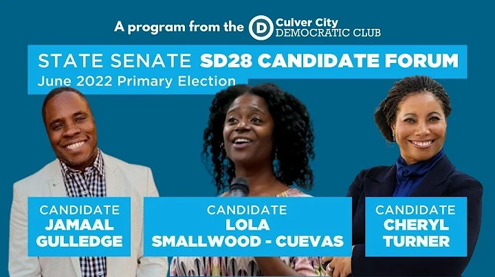State Senate SD28 Candidate Forum - June 2022 Prim...