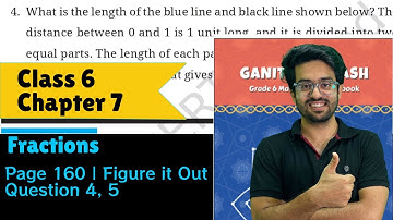Questions 4 & 5 | Figure it Out | Page 160 | Class 6 Maths | Chapter 7 Fractions | Ganita Prakash