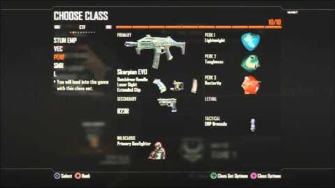 League Play- Best HP, S&D, and CTF Classes (September 2013)