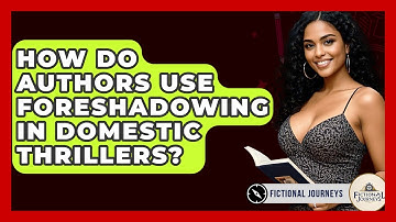 How Do Authors Use Foreshadowing In Domestic Thrillers? - Fictional Journeys
