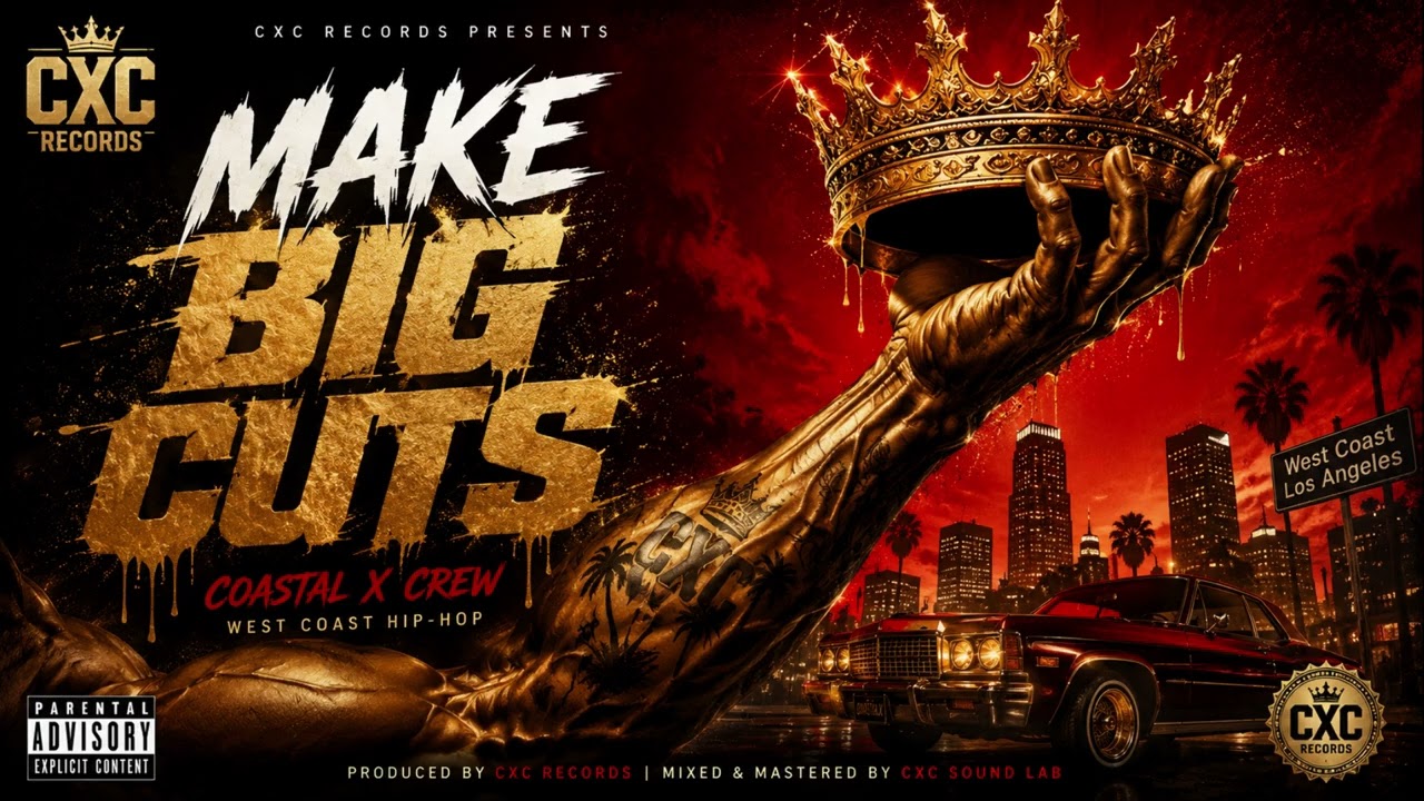MAKE BIG CUTS | West Coast Rap | Official Audio - YouTube