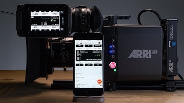 How to remotely create a new project on ARRI ALEXA Mini and Amira using  CineControl for iOS