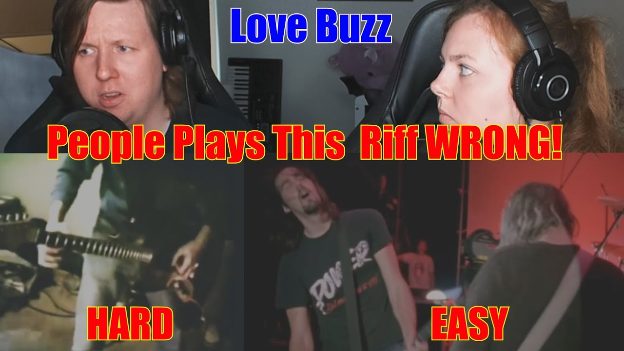 Couple First Reaction To - Nirvana: Love Buzz [Live] - YouTube