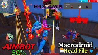 Free Fire New Macro Android 💀🎯 | Macro Droid New Headshot Setting 🗃️