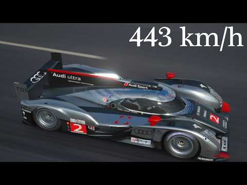Gran Turismo Sport - Audi R18 TDI Le Mans 2011 - 443 km/h Top
