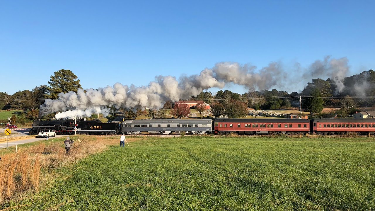 Southern 4501, Summerville Steam Special, November 10, 2018