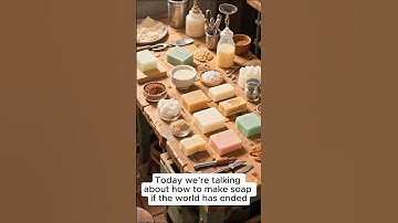 How to Make Soap in a Post-Apocalyptic World #shots #science