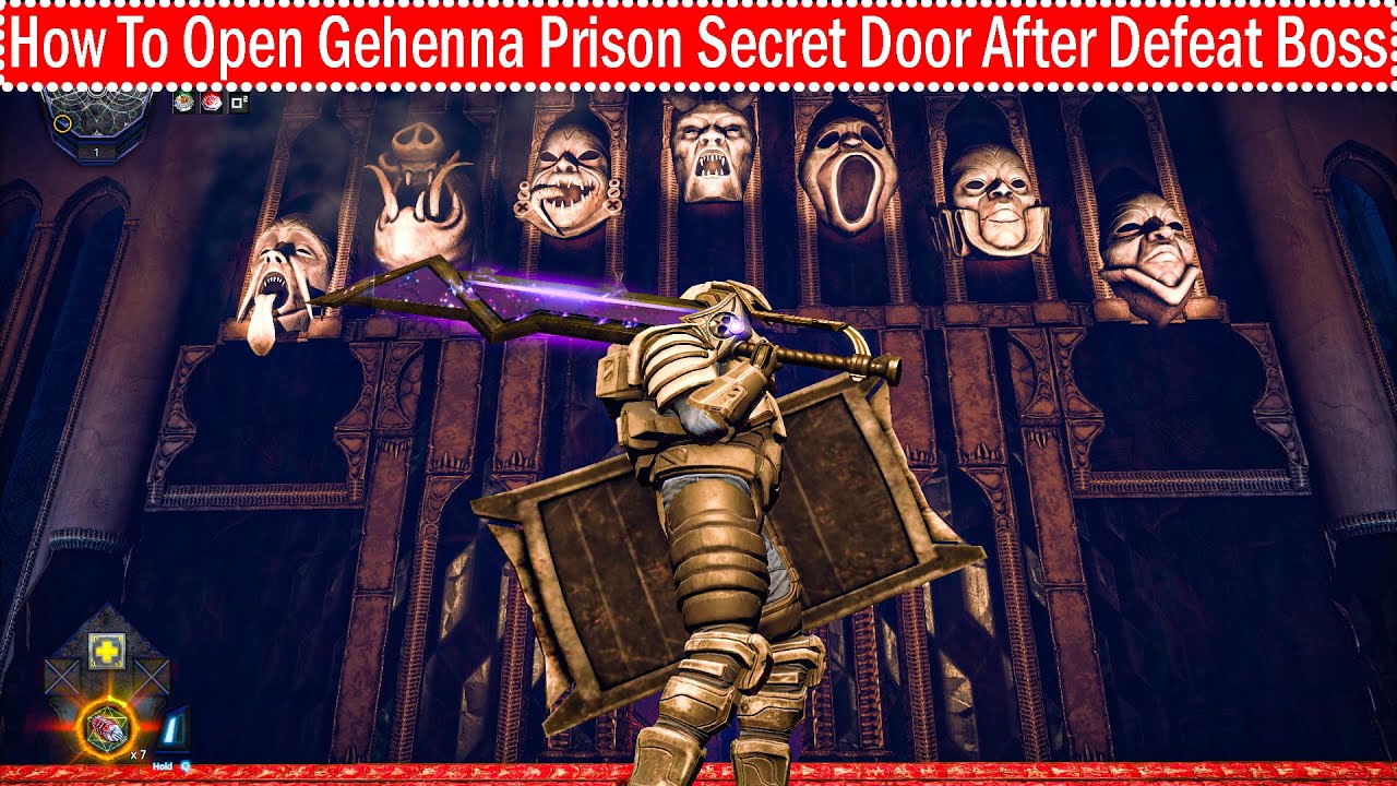 Hellpoint Blue Sun How To Open Gehenna Prison Secret Door After Defeat Majesty Ramiel Boss