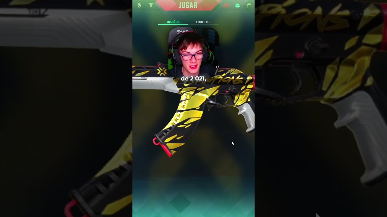 TOP 3 MEJORES SKINS CHAMPIONS de VALORANT! ✨ #valorant #champions