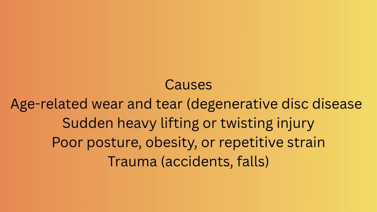 A disc protrusion is a type of spinal disc problem that occurs when the soft inner part of the inter
