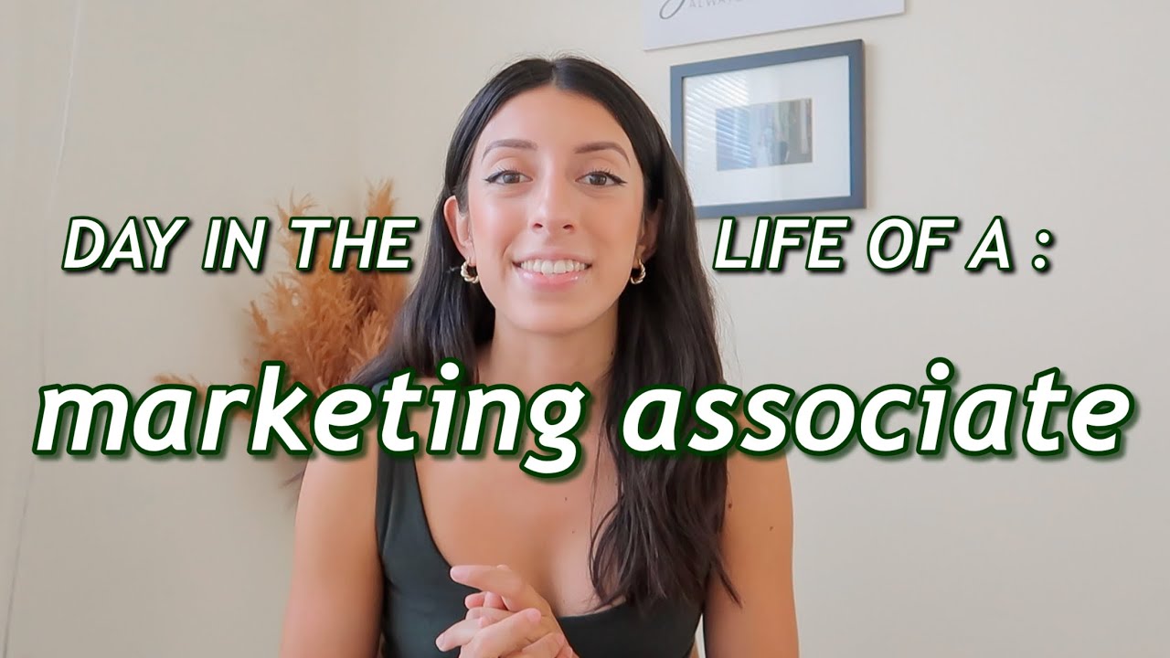 DAY IN THE LIFE OF A MARKETING ASSOCIATE | Break Down - YouTube