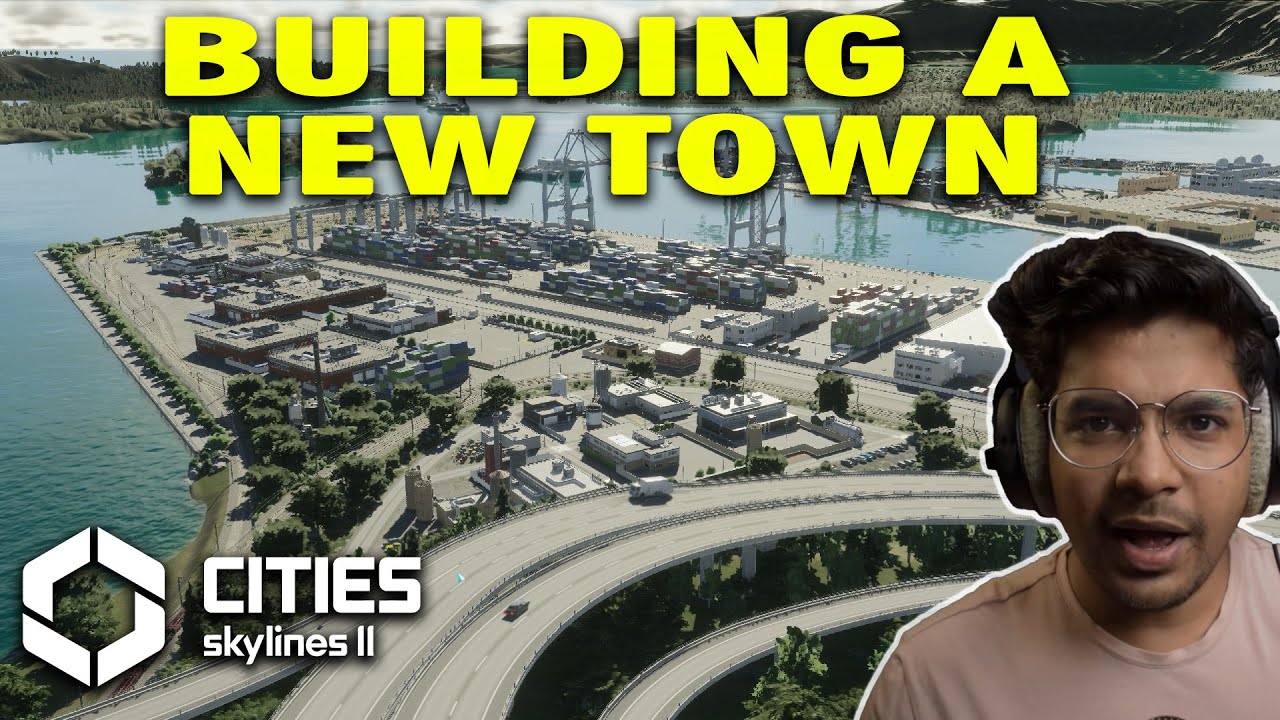 BUILDING A BRAND NEW TOWN In Cities Skylines 2 - YouTube
