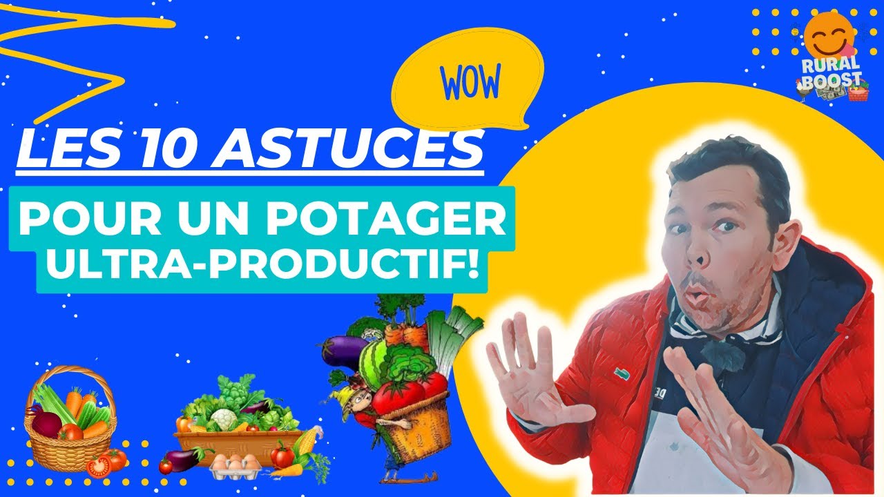 Les 10 astuces pour un potager ultra productif