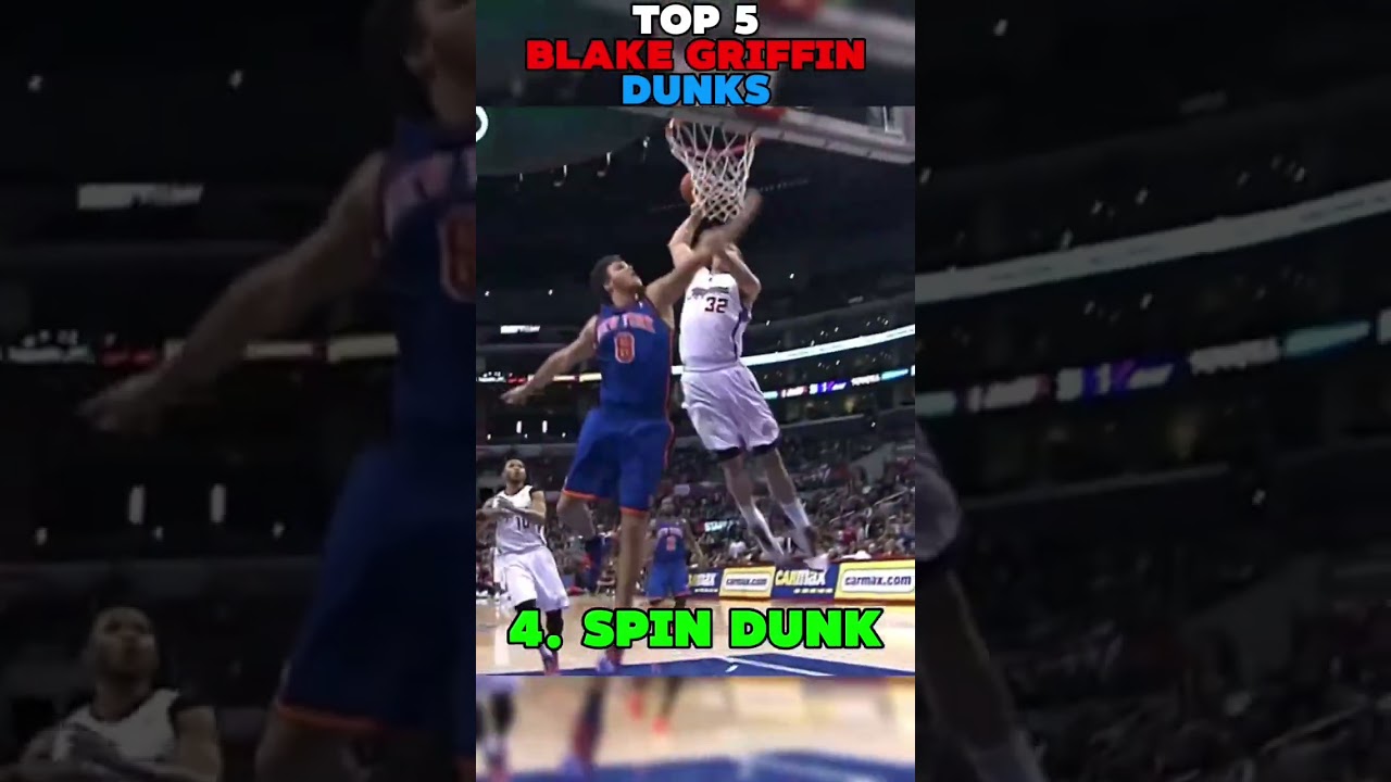 Top 5 Blake Griffin Dunks 🔥 
